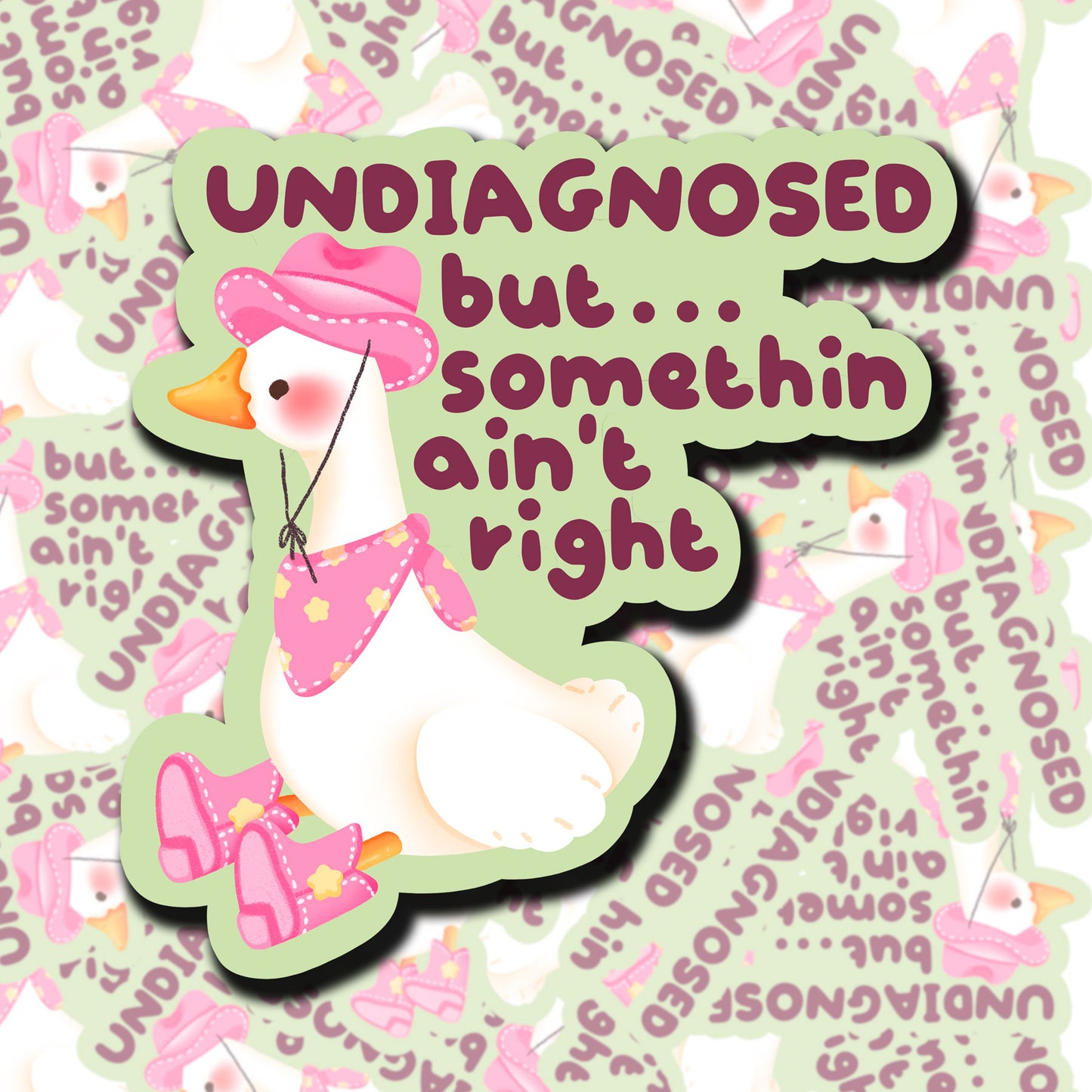 Something Ain't Right Sticker