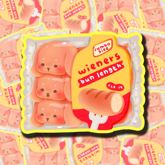 Wieners Sticker