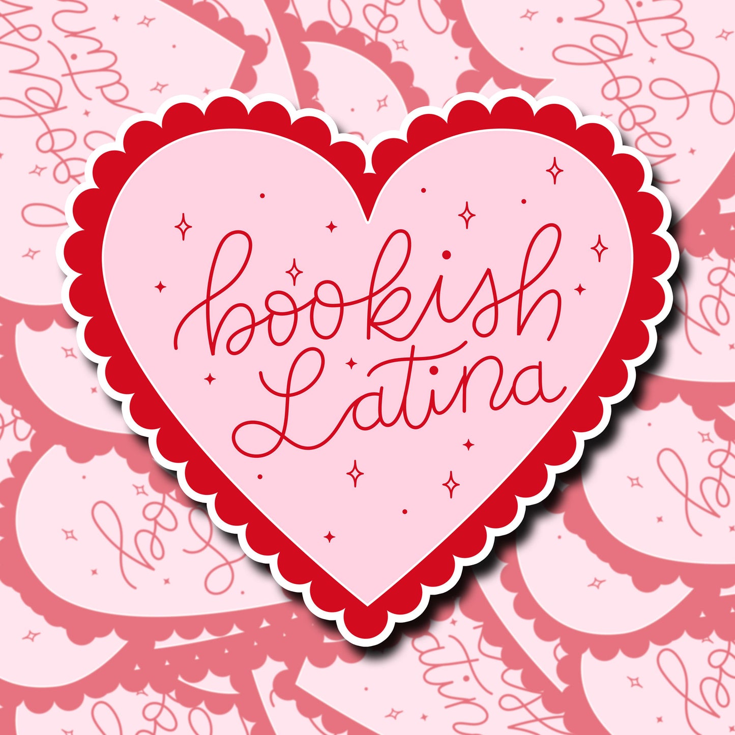 Bookish Latina Sticker