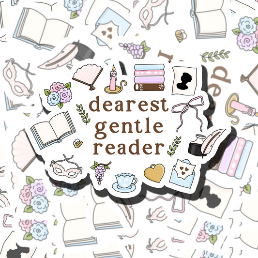 Dearest Gentle Reader Sticker