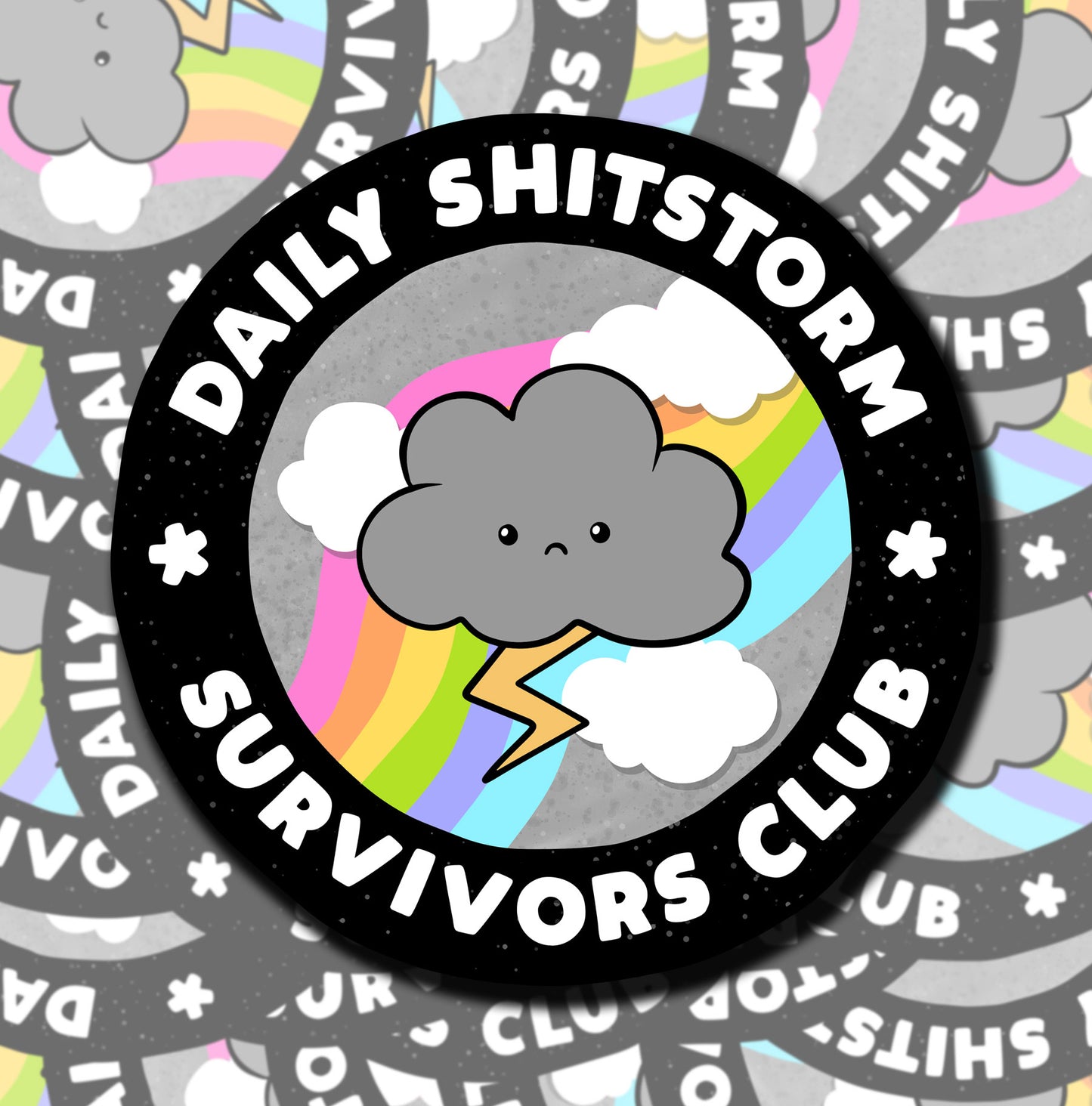 Shitstorm Survivor Sticker
