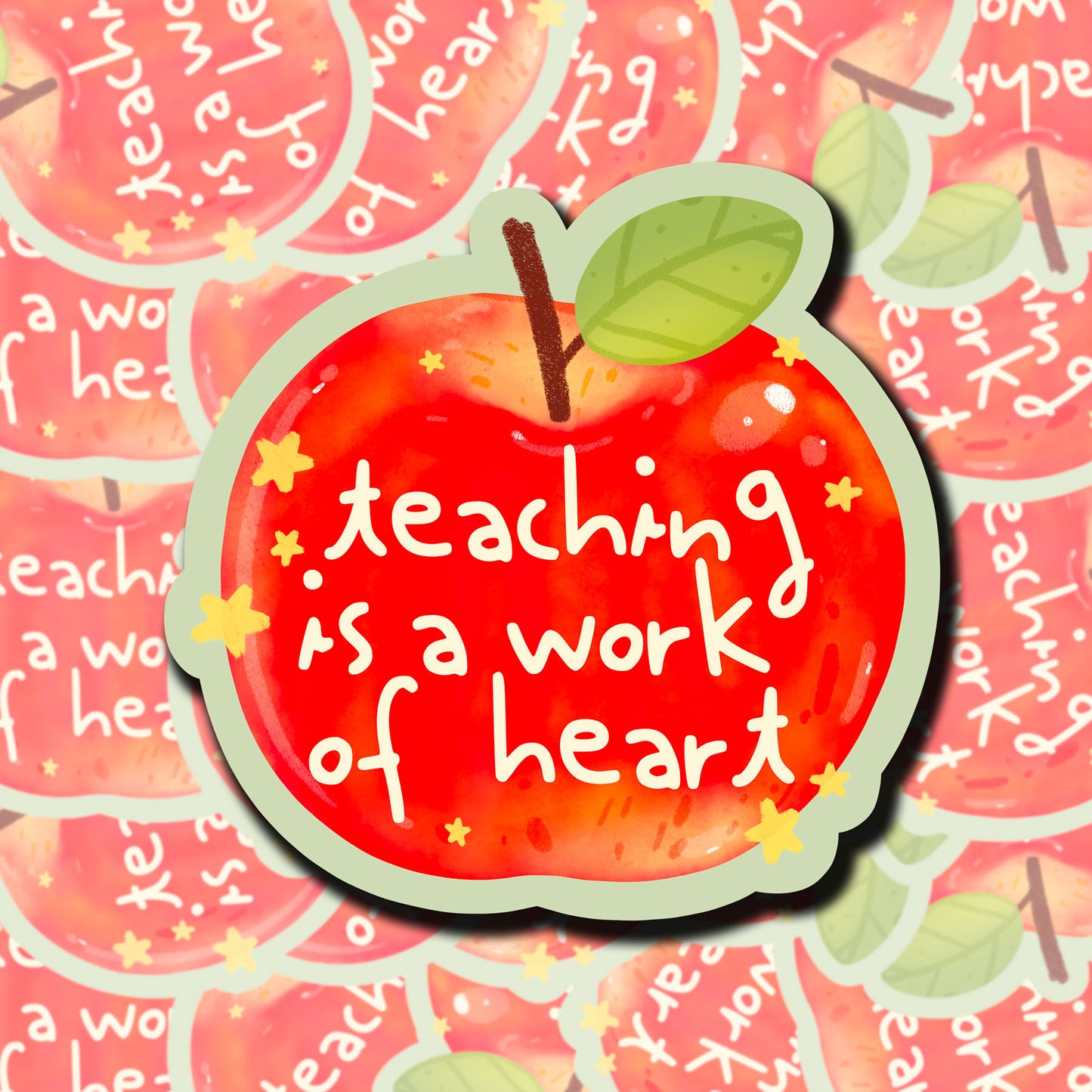 Work Of Heart Sticker